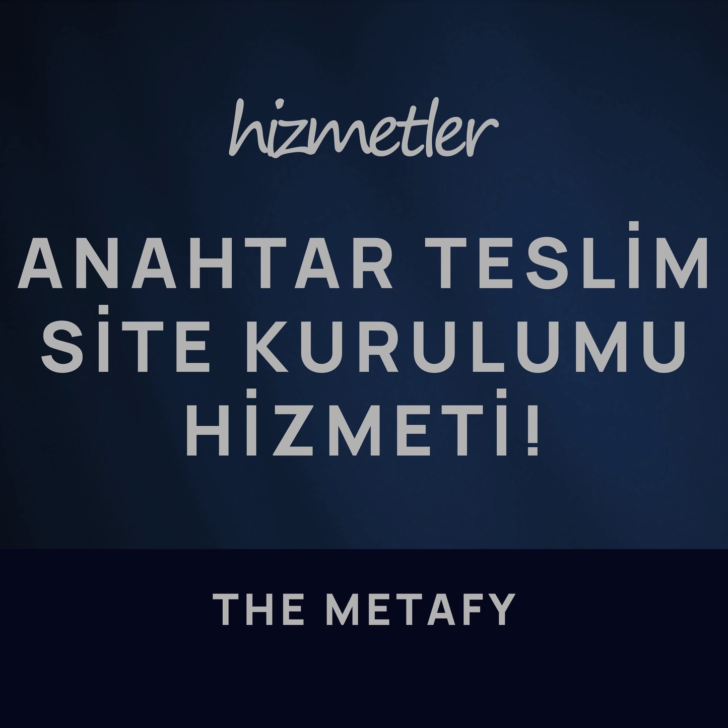 Anahtar Teslim Site Kurulumu